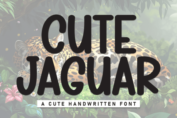 Cute Jaguar: A Handwritten Font with Unique Charm