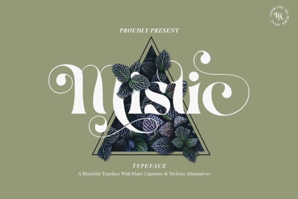 Discover the Elegance of the Mistic Display Font