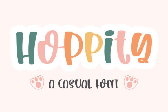 Discover the Sweet, Versatile Charm of the Hoppity Font