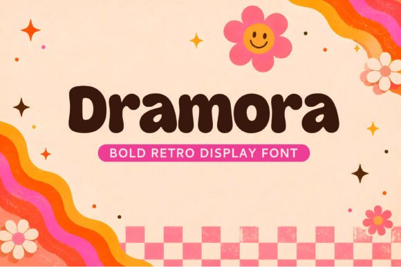 Dramora: Bold, Rounded Typeface for Modern Brands
