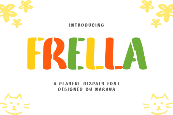Frella: A Playful Handwriting Font for Creative Projects