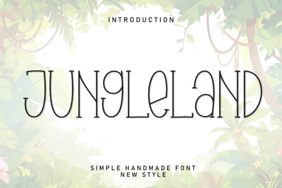 Jungleland: Unleashing Creative Charm with a Unique Font