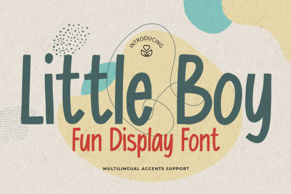Little Boy: A Handcrafted Font for Whimsical Designs