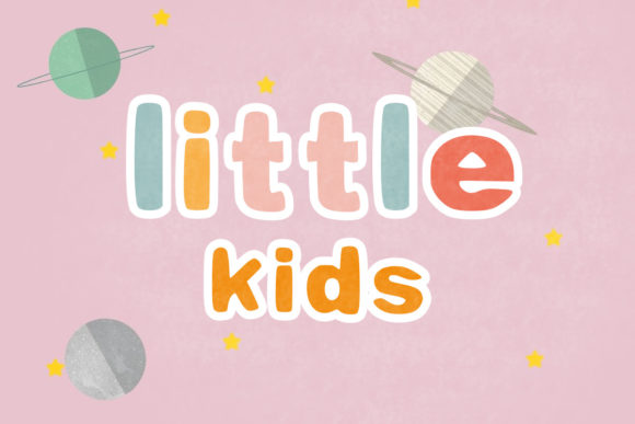 Little Kids: A Friendly Display Font for Creative Projects